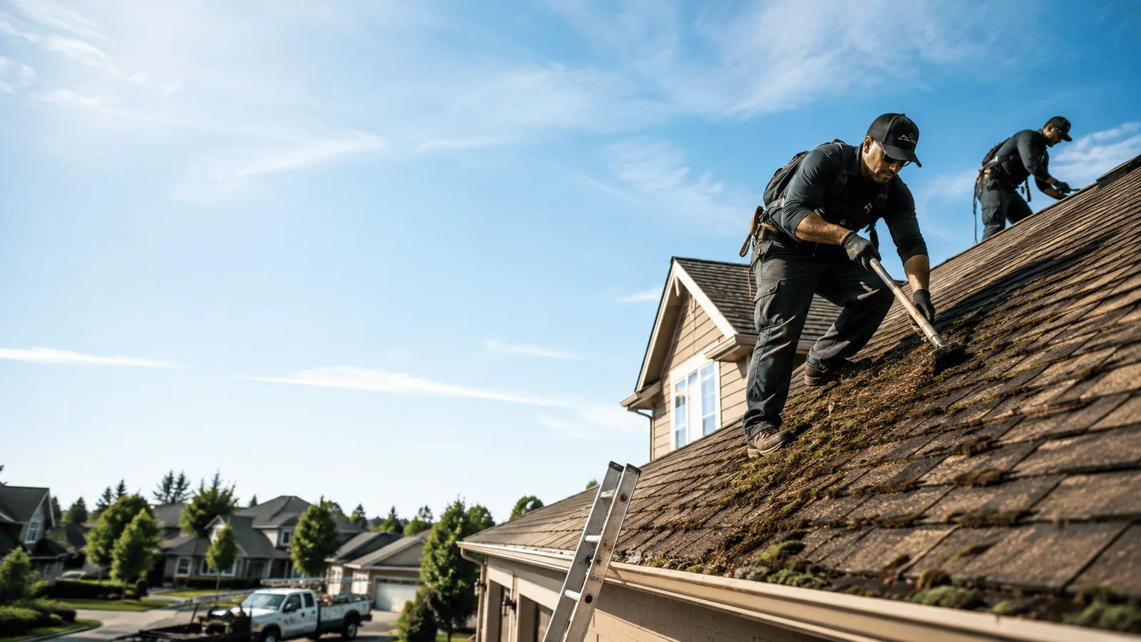 Roof Moss Removal in Rufus, OR near me